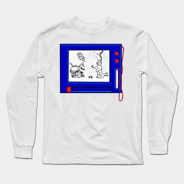 Scuba Long Sleeve T-Shirt by Beansiekins